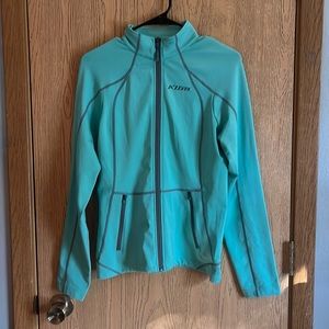 Small Klim Zip up in teal